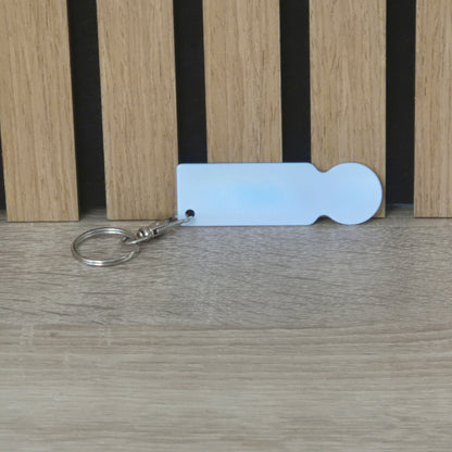 Jeton de caddie personnalisable